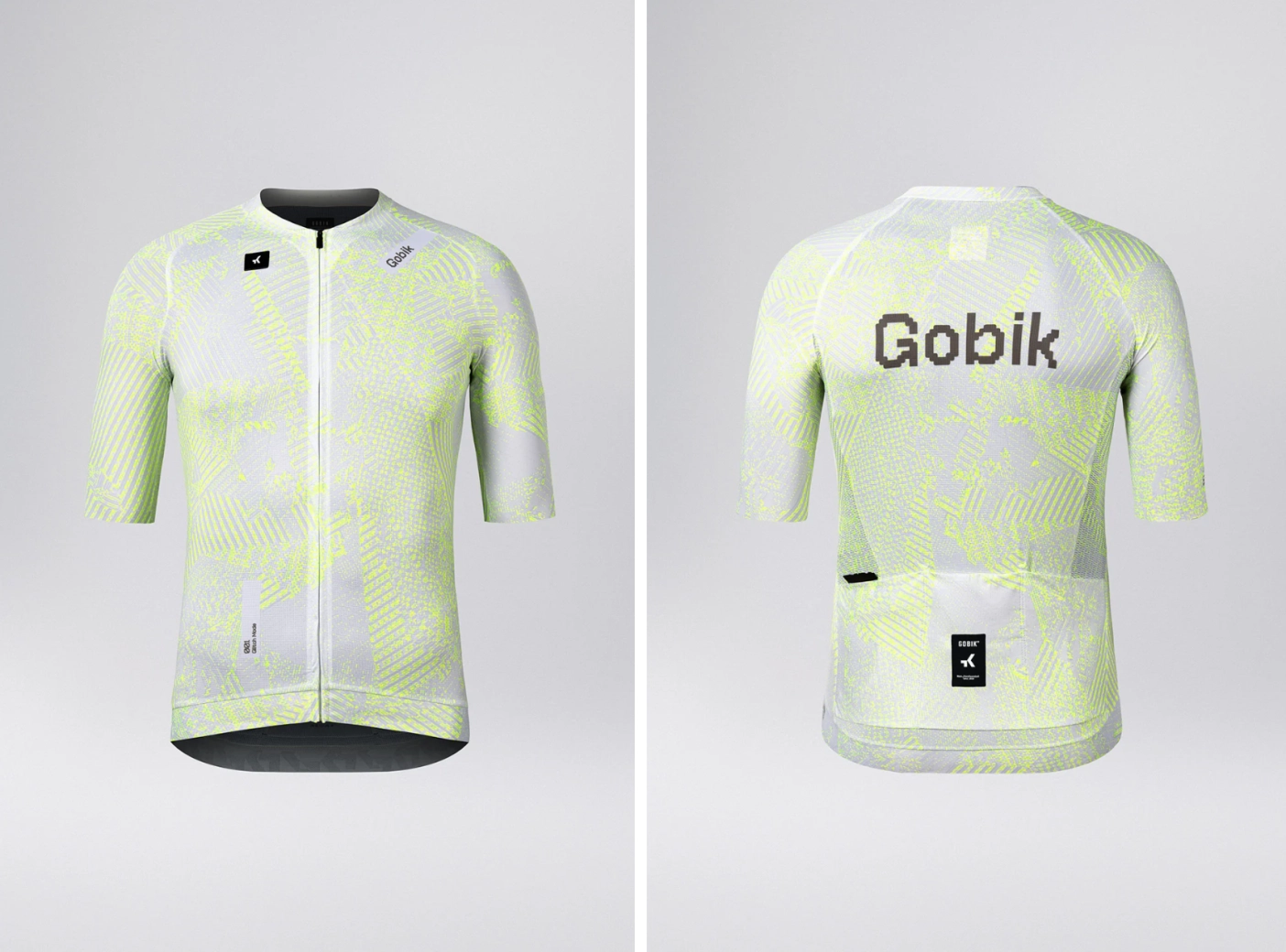 The Glitch aesthetic arrives in cycling with the new collection from Gobik