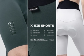 New Gobik bib shorts X: ultra-lightweight (158 g), with graphene and full of details