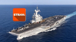 New military mess with Strava: a training session exposes the largest French aircraft carrier in real time