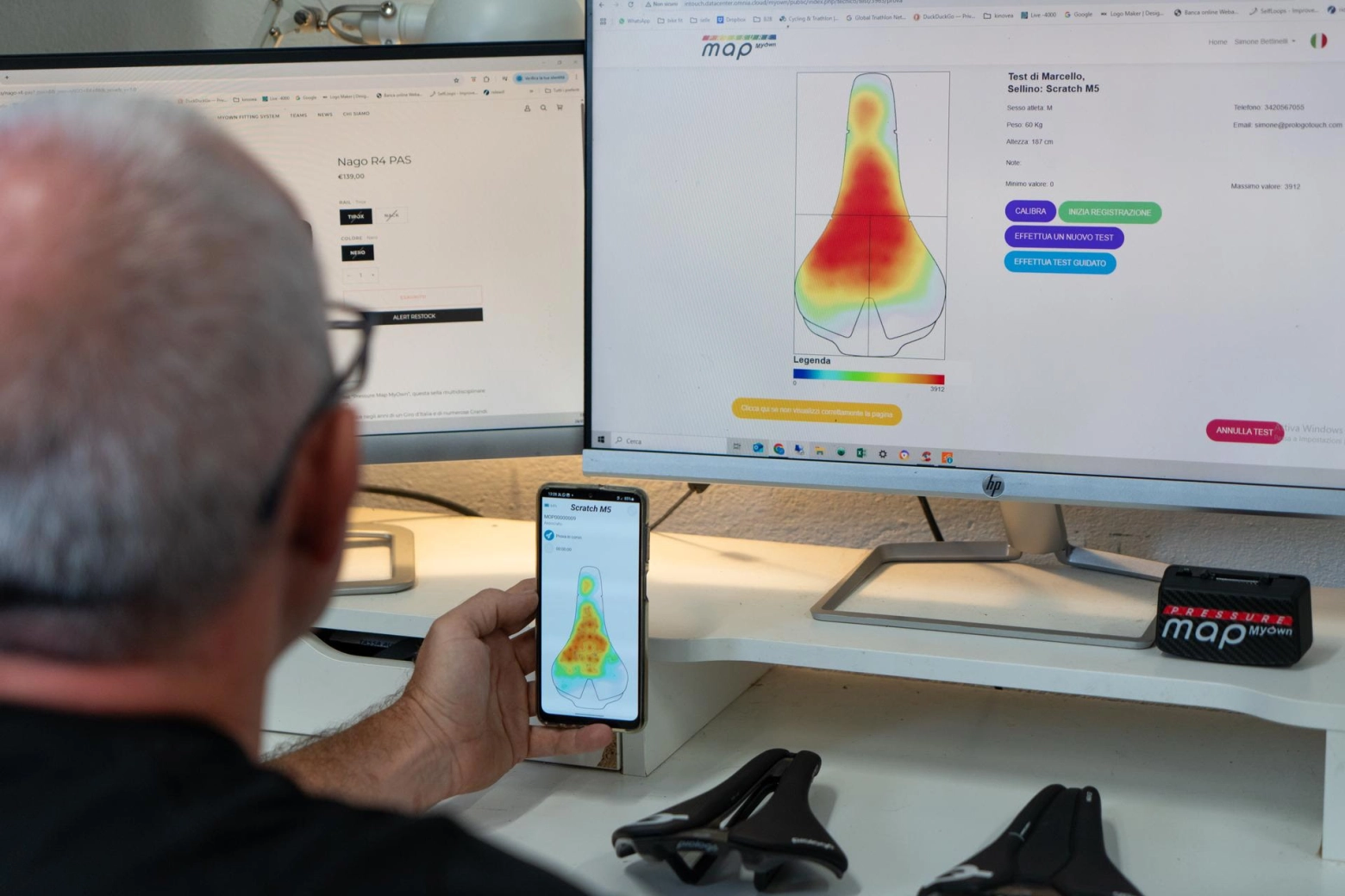 Prologo lleva el ajuste del sillín al siguiente nivel con Pressure Map MyOwn