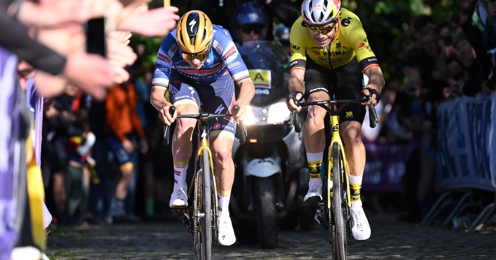 Pogacar, Van der Poel y Evenepoel elevan el Tour de Flandes 2026 a un duelo generacional: fechas y dónde ver