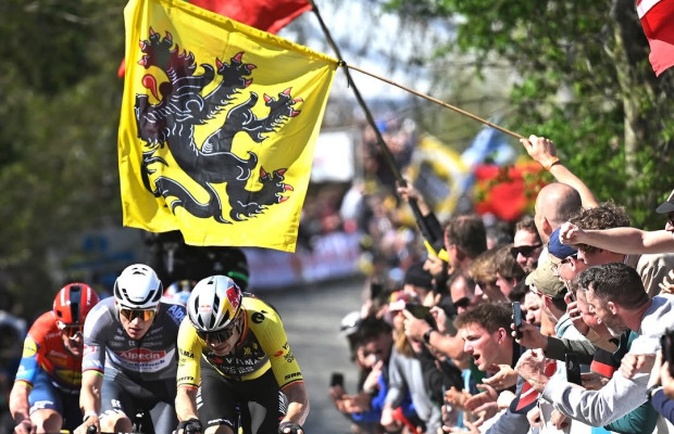 Flandes 2026 con Pogacar, Van der Poel y Evenepoel, horario, recorrido y TV