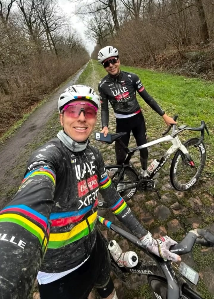 Pogacar y el límite del neumático: Roubaix decidirá hasta dónde se puede llegar