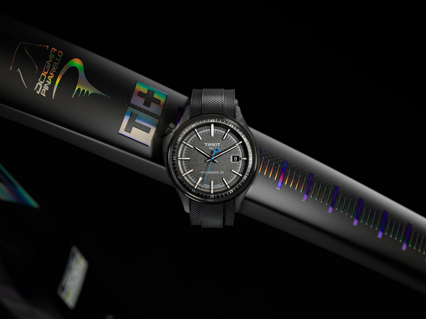 Esta exclusiva Pinarello viene con reloj Tissot a juego incluido