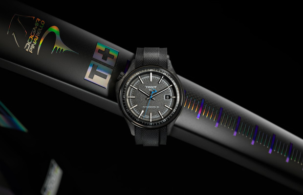 This exclusive Pinarello comes with a matching Tissot watch included