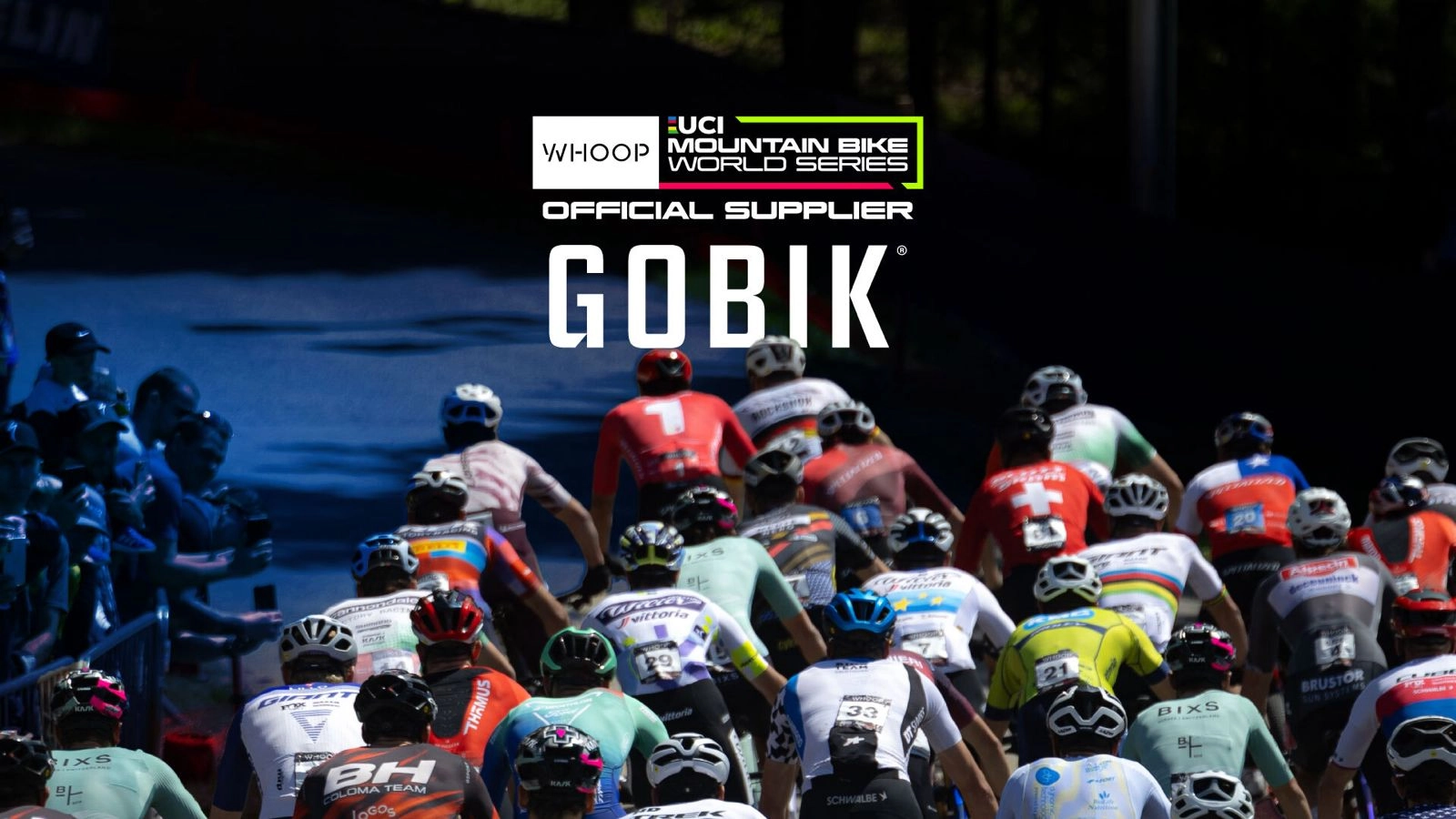 Gobik se convierte en la equipación oficial de la Copa del Mundo XCO y cada prueba tendrá equipaciones exclusivas