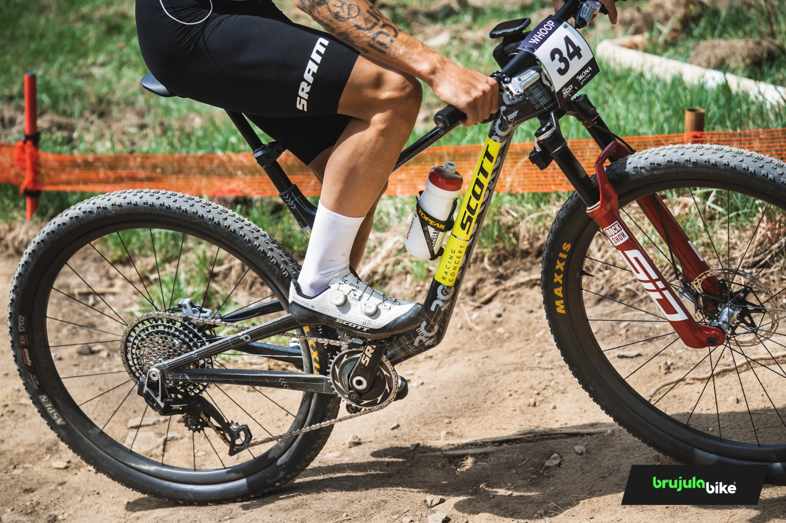 ¿Es la nueva Scott Spark 2027? El equipo ya corre con un prototipo inédito