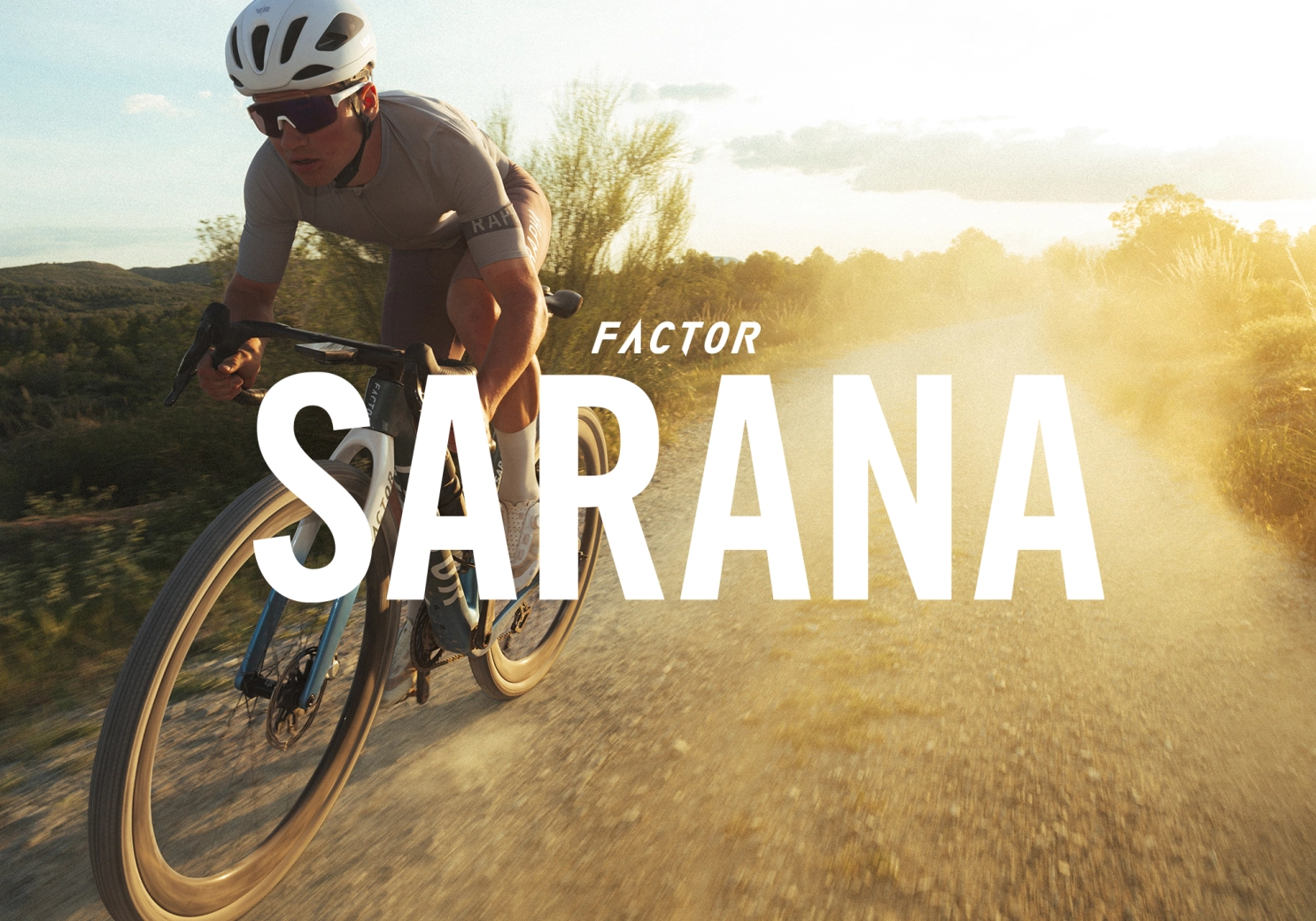 Factor presenta la SARANA, una gravel radical con paso de rueda de 57 mm