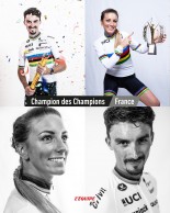 Pauline Ferrand-Prévot y Alaphilippe han sido elegidos deportistas del año en Francia