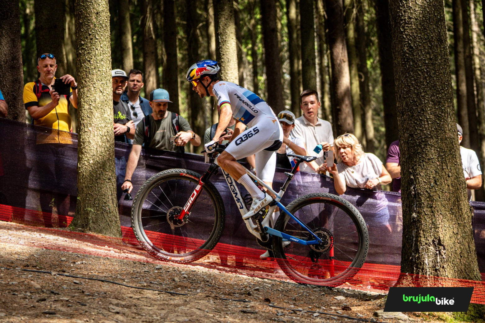 Tom Pidcock wins the XCO World Cup in Nové Město and matches Nino Schurter's record of victories