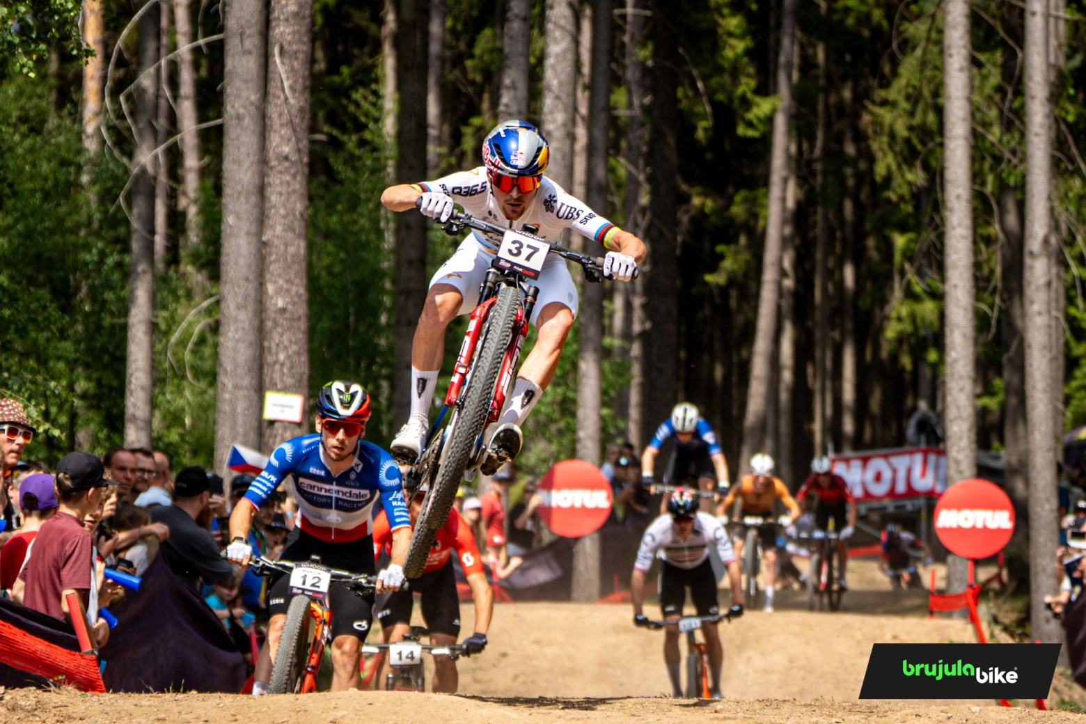 Tom Pidcock wins the XCO World Cup in Nové Město and matches Nino Schurter's record of victories