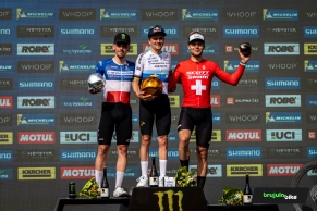 Tom Pidcock wins the XCO World Cup in Nové Město and matches Nino Schurter's record of victories