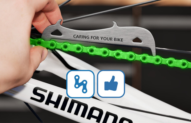 Shimano t'offre un outil de mesure de chaîne et lance une campagne qui peut te faire économiser sur le changement de toute la transmission