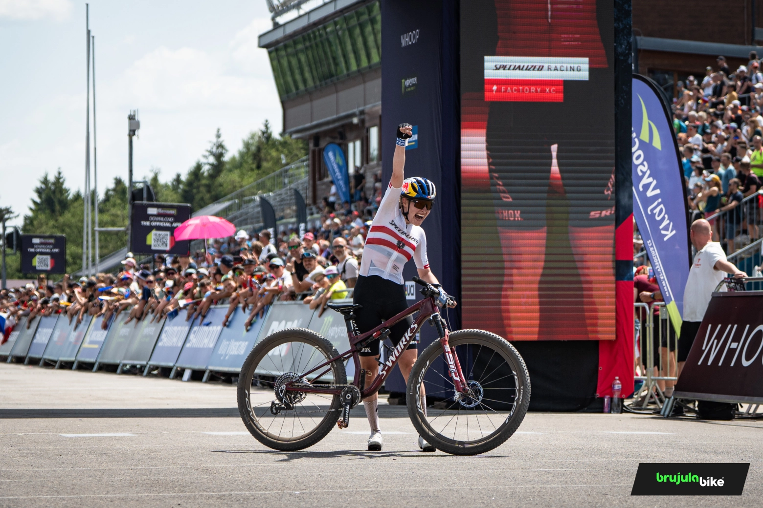 La S-Works Epic 9 volvió a ganar en Nove Mesto: al detalle la bici de Laura Stigger