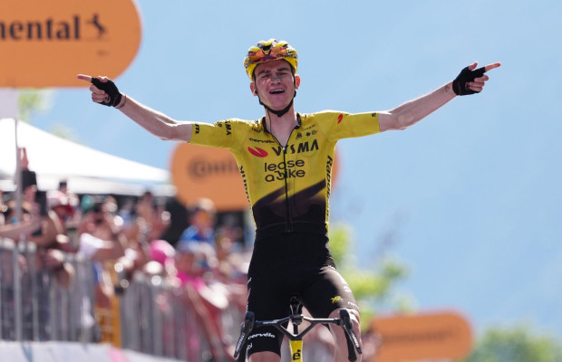 Sepp Kuss wins the queen stage of the Giro and Jumbo-Visma strengthens Vingegaard's dominance
