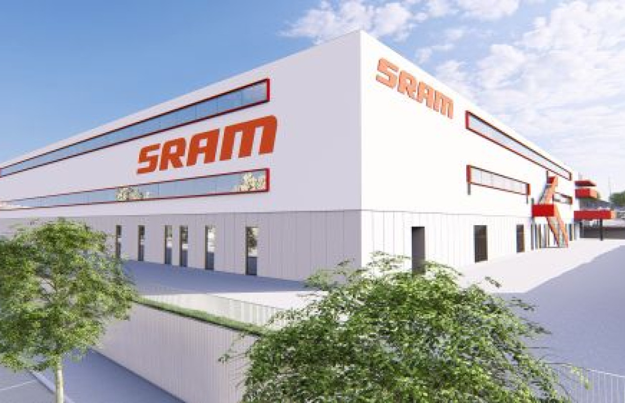 The new SRAM megafactory in Portugal will manufacture its entire catalog for Europe