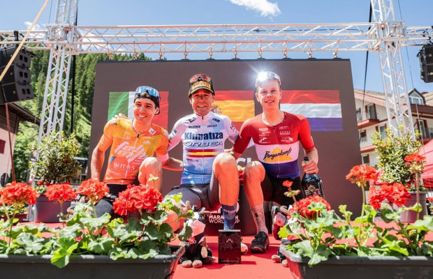 Valero remains unbeatable in the XCM World Cup and wins the iconic Hero Sudtirol Dolomites