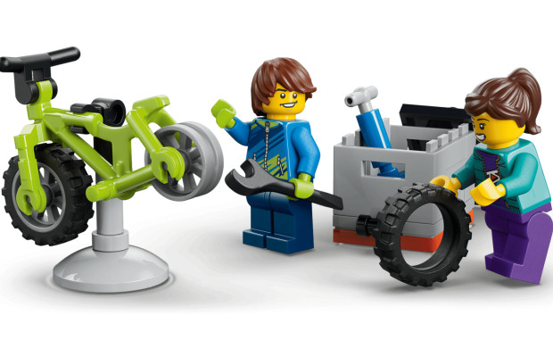 O MTB também chega ao LEGO: assim é o novo conjunto com bicicletas, mecânica e aventuras na montanha