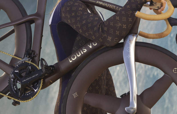 Pinarello, Louis Vuitton y Pharrell Williams convierten la Dogma F en una pieza de alta costura