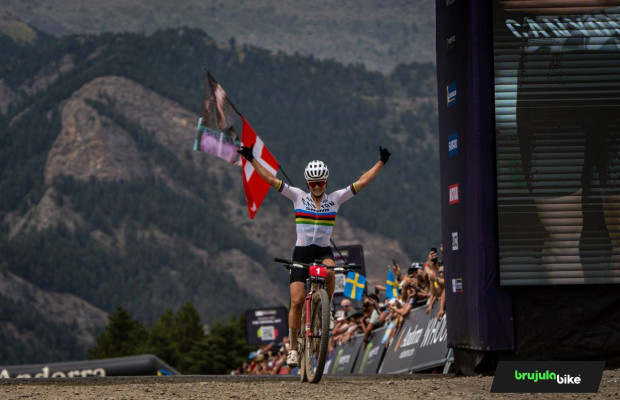 Jenny Rissveds gewinnt den XCO-Weltcup in Andorra und erzielt das erste Doppel in Pal Arinsal