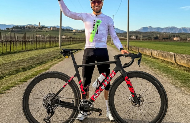 Im Detail die SCOTT Addict Gravel von Nino Schurter für den Debüt im Gravel