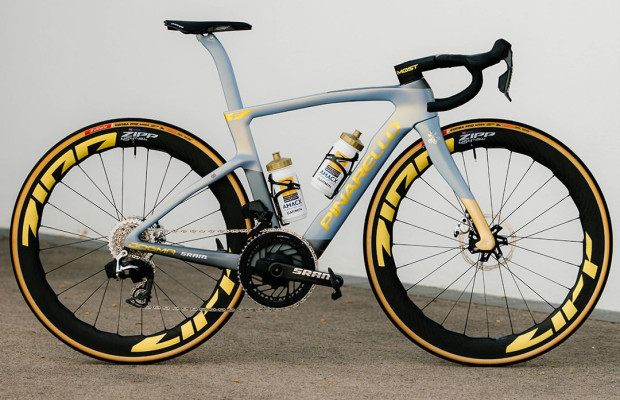 Al detalle la Pinarello Dogma F con la que Tom Pidcock está brillando en el Tour de Francia 2026