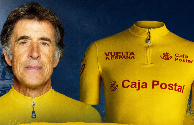 Correos et Etxeondo récupèrent un icône du cyclisme espagnol : le maillot jaune de La Vuelta 1985