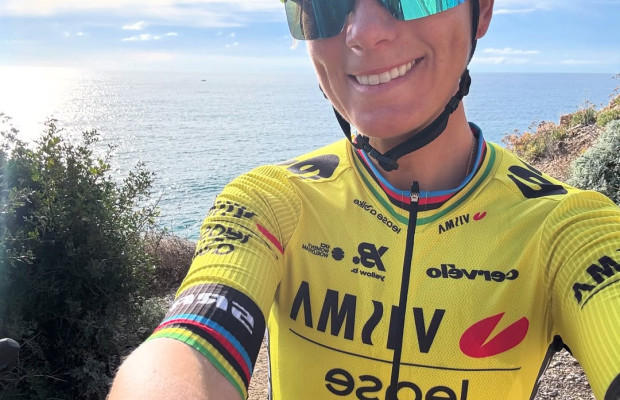 Pauline Ferrand-Prévot trainiert bereits mit ihrem neuen Team: "Ich bin eine der erfahrensten, es ist sehr interessant zu spüren, dass ich am Ende meiner Karriere und am Anfang stehe"