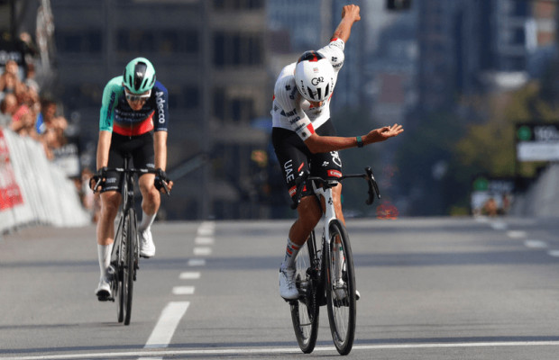 Isaac del Toro beats Seixas at the GP Montréal and Evenepoel falls short two weeks before the World Championships