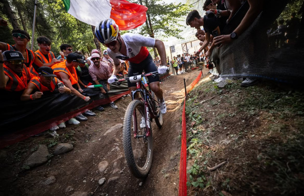 Vidaurre fingió un pinchazo para ponerse a rueda y acabó ganando un Mundial