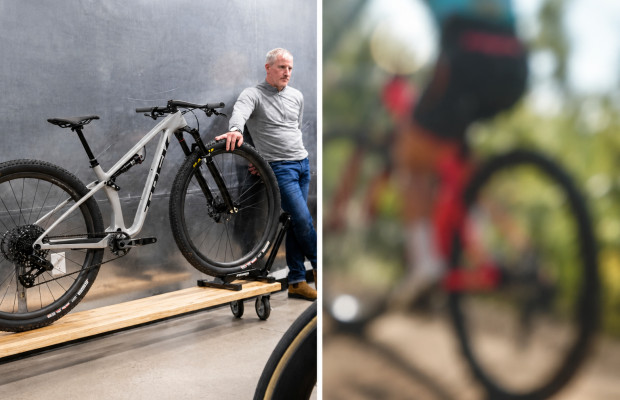 ¿Una Trek de 32" con horquilla RockShox SID? Evie Richards ya está rodando con ella