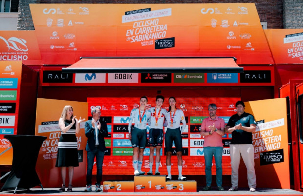 Mireia Benito is the new road champion of Spain after also winning the time trial