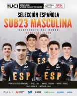 Benjamín Noval vuelve a ser favorito al arcoíris: estas son las selecciones españolas júnior y Sub23 para Montreal
