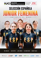 Benjamín Noval vuelve a ser favorito al arcoíris: estas son las selecciones españolas júnior y Sub23 para Montreal