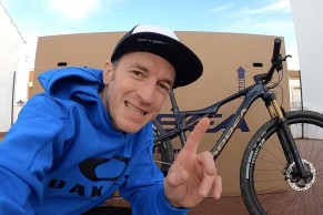 Peso y primeros ajustes de la nueva Oiz de Zugasti