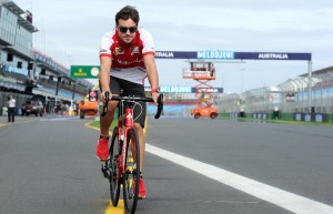 Fernando Alonso was hit by a car while training on his bike and remains hospitalised