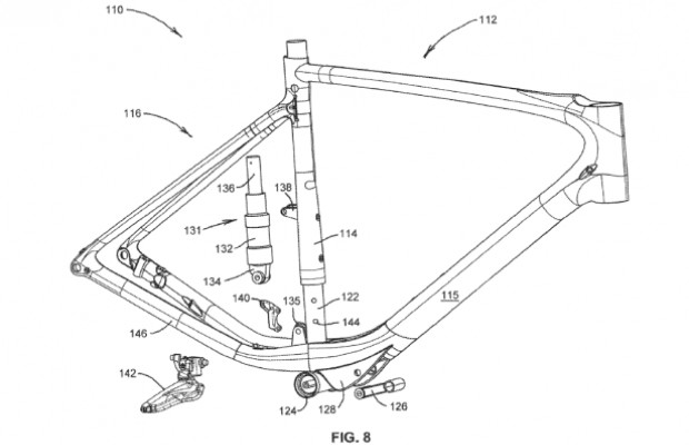 Specialized patenta una bici rígida con amortiguación interna