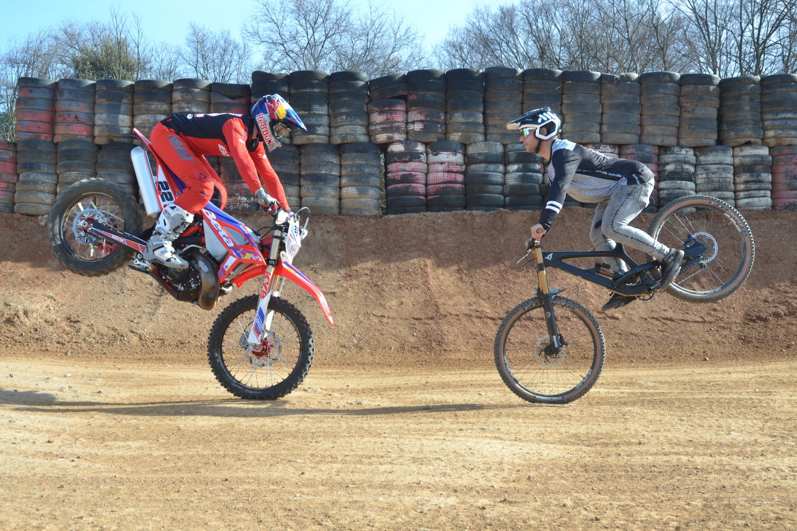 Si sabes hacer un "stoppie" puedes ganar un gran lote Galfer