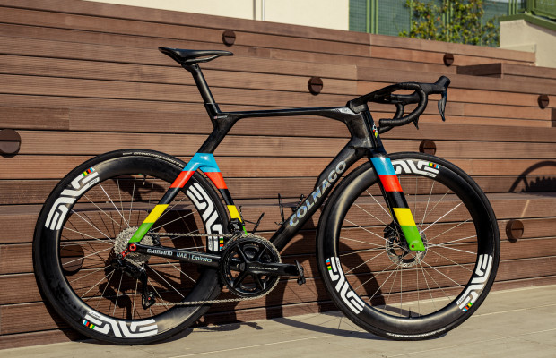 McNulty hat bereits sein Colnago des Weltmeisters: ein einzigartiges Y1Rs