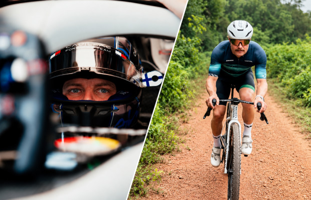 Este piloto de F1 prefere pedalar 350 km de gravel para chegar ao seu próximo Grande Prêmio