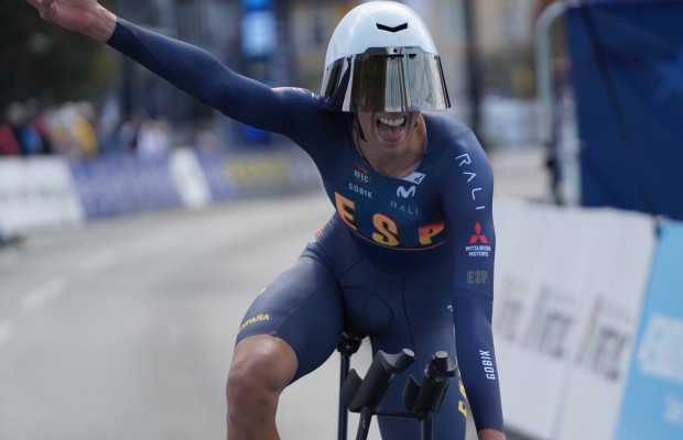 Héctor Álvarez é bicampeão europeu após vencer o contrarrelógio Sub-23