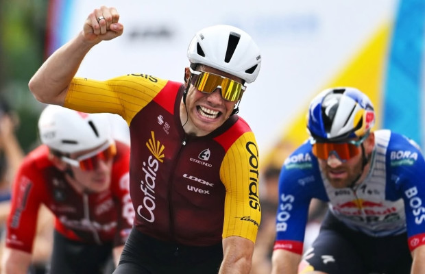 Milan Fretin gana en Guangxi tras un desafortunado esprint de Magnier y Biesterbos se coloca líder