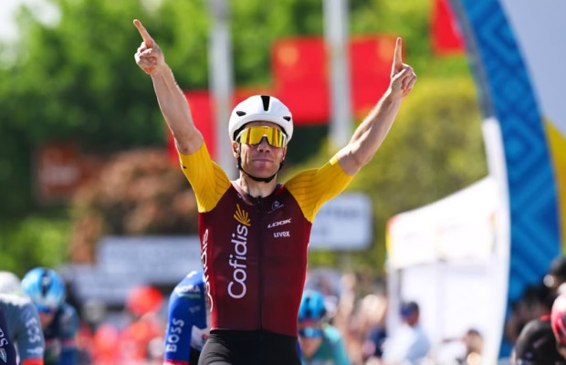 Paul Magnier crashes as Milan Fretin claims his second win on the penultimate stage of the Tour of Guangxi