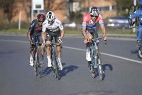 Van der Poel's extraordinary numbers to win the Strade Bianche