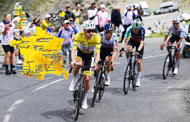 Die Tour de France 2027 setzt auf Zeitfahren: Evenepoel bekommt zwei Chancen, Pogačar unter Druck zu setzen