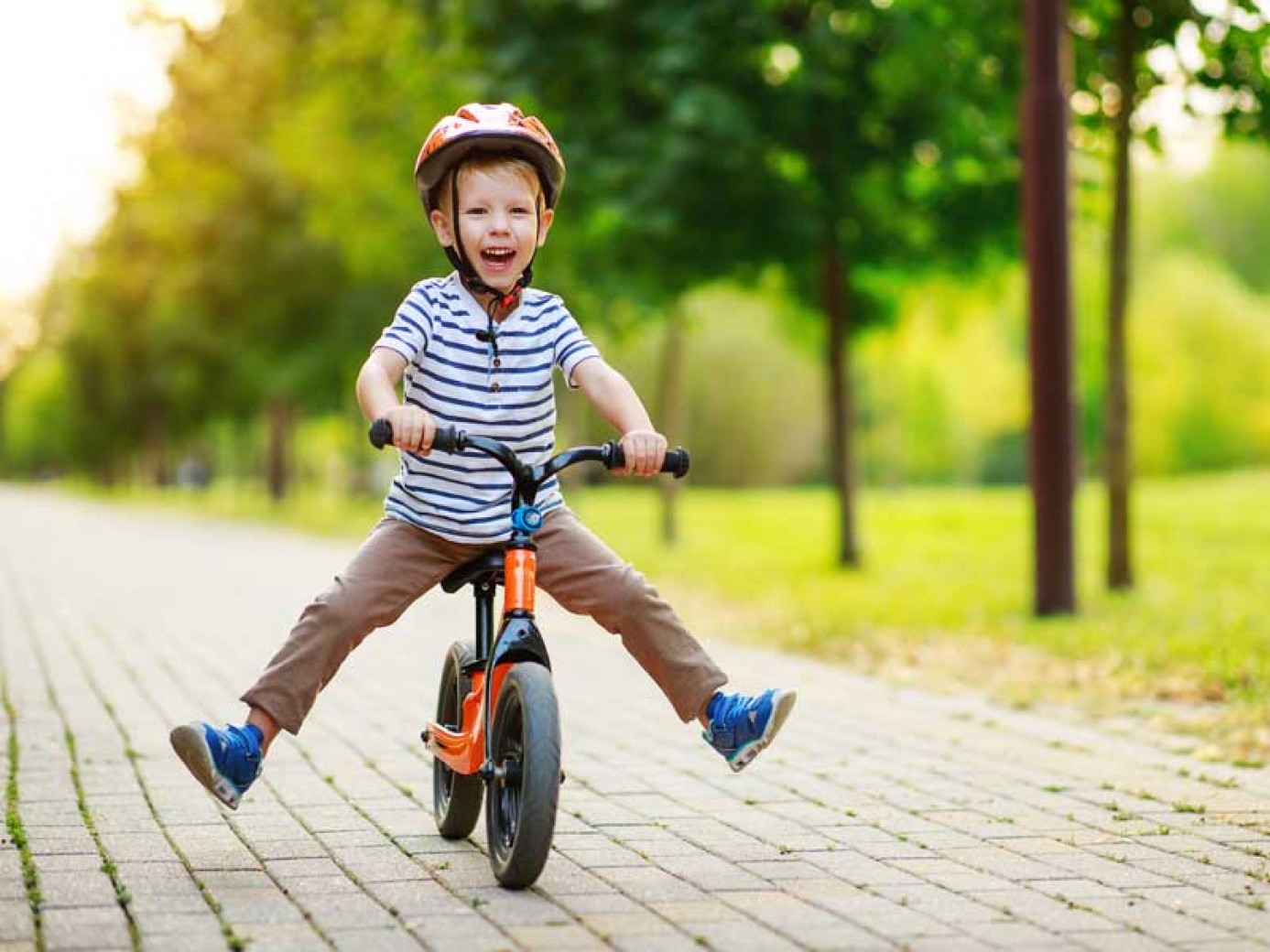 bicicletta con la a