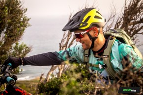 We test the EVOC Trail Pro 26 backpack, protection above everything else