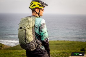 We test the EVOC Trail Pro 26 backpack, protection above everything else