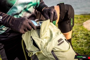 We test the EVOC Trail Pro 26 backpack, protection above everything else