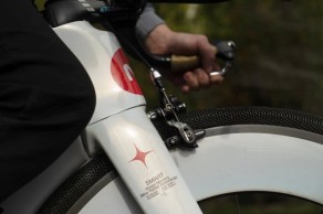 This metal tyre is airless and has been developed in collaboration with NASA